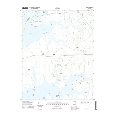 2016 Map of Monie, 2016 Print