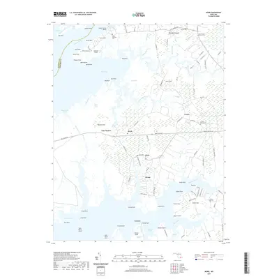 2019 Map of Monie, 2019 Print