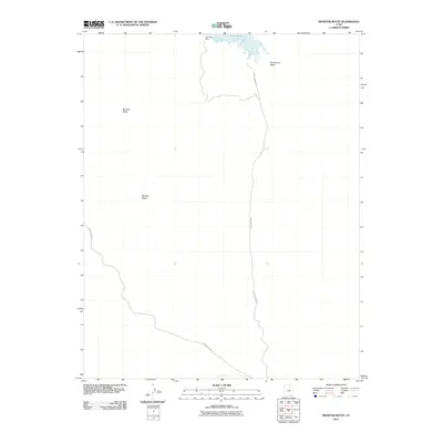 2011 Map of Monitor Butte, 2011 Print