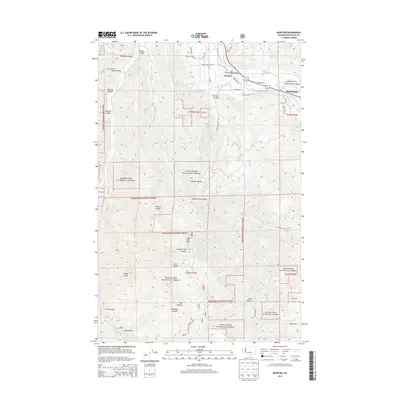 2014 Map of Monitor, 2014 Print