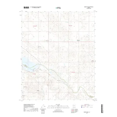 2018 Map of Monkeys Head, 2018 Print