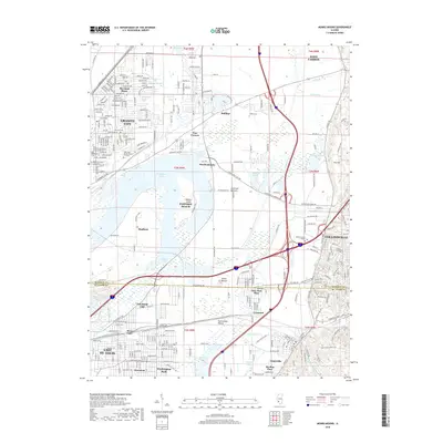2018 Map of Monks Mound, 2018 Print