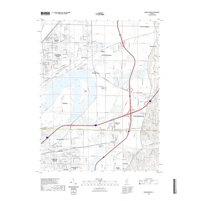 2021 Map of Monks Mound, 2021 Print