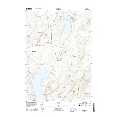 2014 Map of Monmouth, 2014 Print
