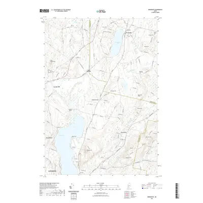 2021 Map of Monmouth, 2021 Print