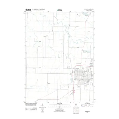 2012 Map of Monmouth, 2012 Print
