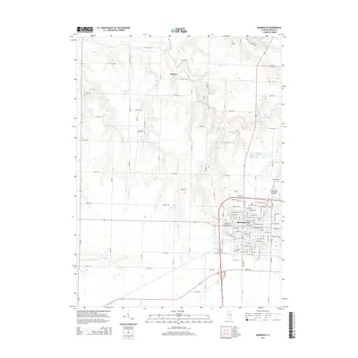 2015 Map of Monmouth, 2015 Print