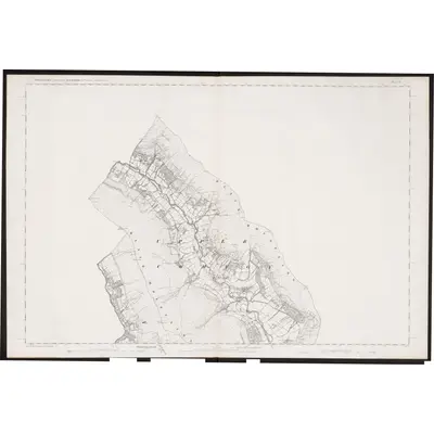 1880 Map of Monmouthshire I, 1886 Print