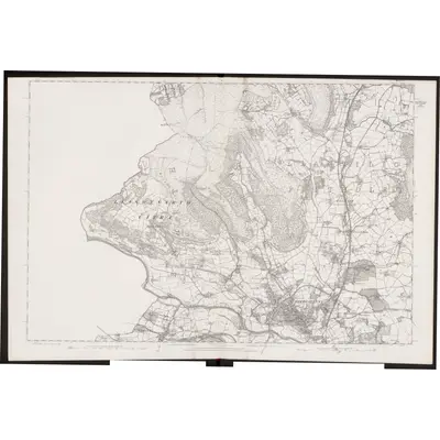 1880 Map of Monmouthshire VI, 1886 Print