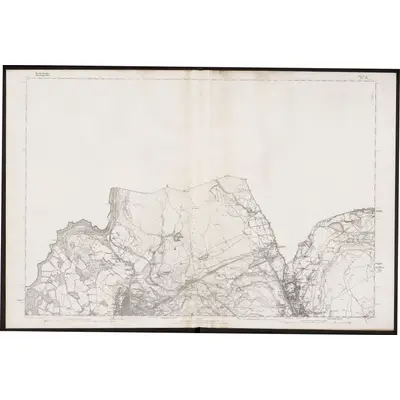 1875 Map of Monmouthshire X, 1884 Print
