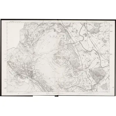 1879 Map of Monmouthshire XII, 1886 Print