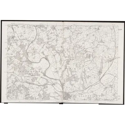 1881 Map of Monmouthshire XIX, 1886 Print