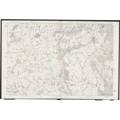 1880 Map of Monmouthshire XX, 1886 Print