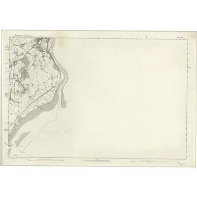 1880 Map of Monmouthshire XXXI, 1886 Print