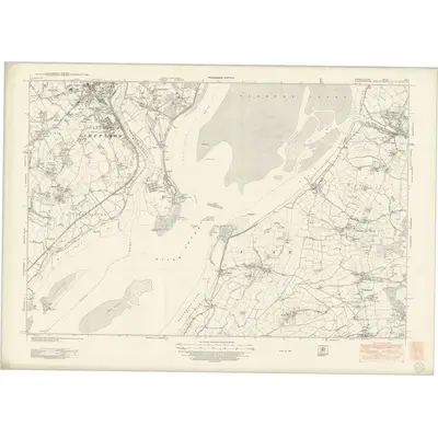 1938 Map of Monmouthshire XXXI, 1949 Print