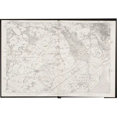 1875 Map of Monmouthshire XXXIII, 1887 Print