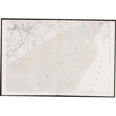 1881 Map of Monmouthshire XXXV, 1887 Print