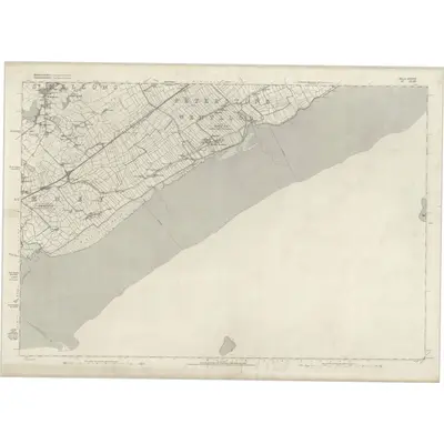 1881 Map of Monmouthshire XXXVIII, 1886 Print