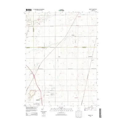2013 Map of Monnett, 2013 Print