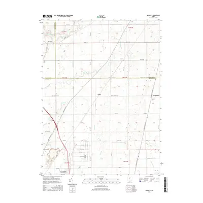 2016 Map of Monnett, 2016 Print