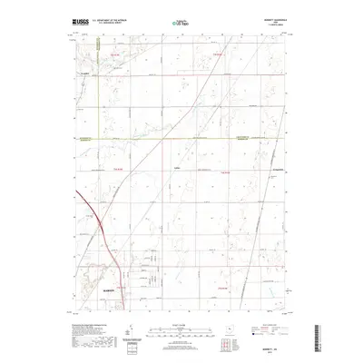 2019 Map of Monnett, 2019 Print