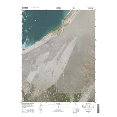 2015 Map of Mono Mills, 2015 Print