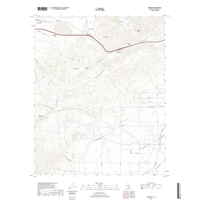 2018 Map of Monolith, 2018 Print