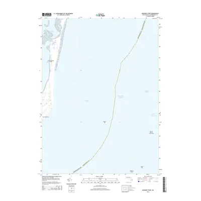 2015 Map of Monomoy Point, 2015 Print