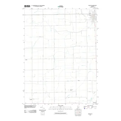2010 Map of Monon, 2010 Print