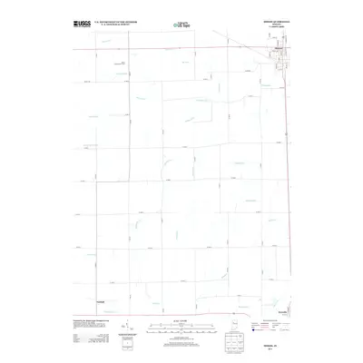 2013 Map of Monon, 2013 Print