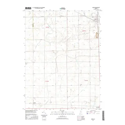 2016 Map of Monon, 2016 Print