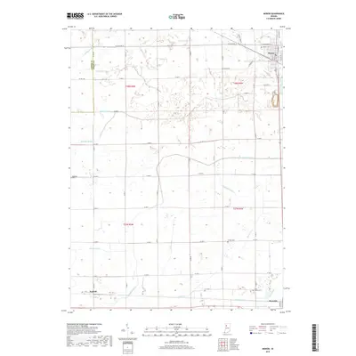 2019 Map of Monon, 2019 Print