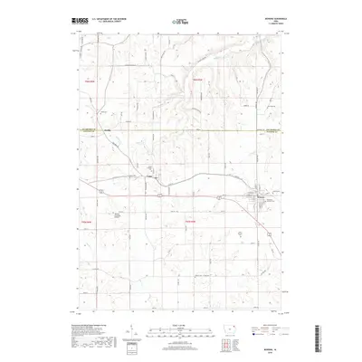 2018 Map of Monona, 2018 Print