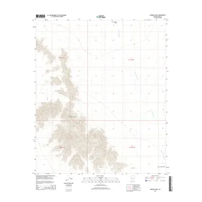 2014 Map of Monreal Well, 2014 Print