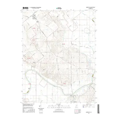 2016 Map of Monroe City, 2016 Print