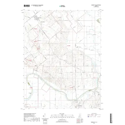 2019 Map of Monroe City, 2019 Print