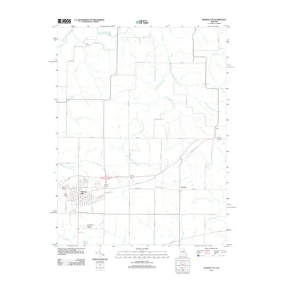 2012 Map of Monroe City, 2012 Print