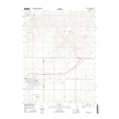 2014 Map of Monroe City, 2014 Print