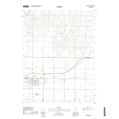2017 Map of Monroe City, 2017 Print