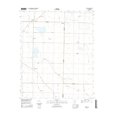 2014 Map of Monroe, 2014 Print
