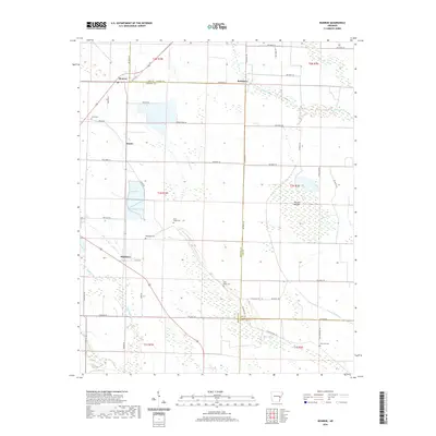 2020 Map of Monroe, 2020 Print