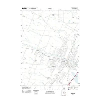 2011 Map of Monroe, 2011 Print