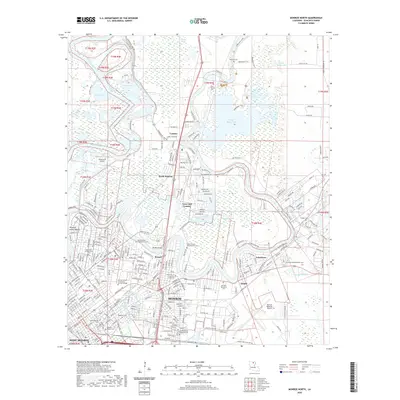 2020 Map of Monroe North, 2020 Print