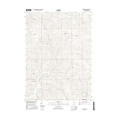 2016 Map of Monroe NW, 2016 Print