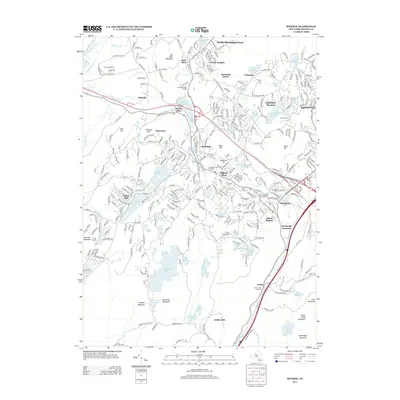 2013 Map of Monroe, 2013 Print