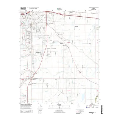 2015 Map of Monroe South, 2015 Print