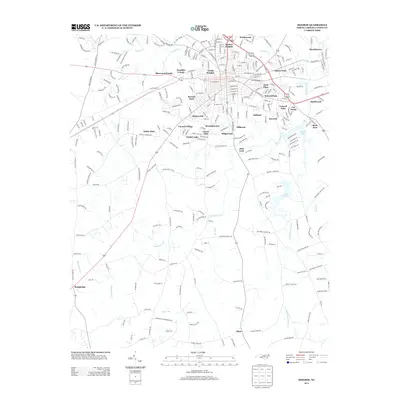 2013 Map of Monroe, 2013 Print