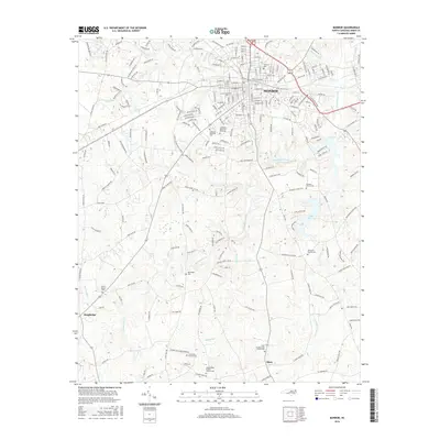 2016 Map of Monroe, 2016 Print