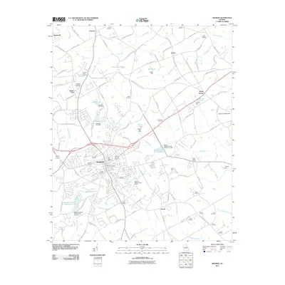 2011 Map of Monroe, 2011 Print