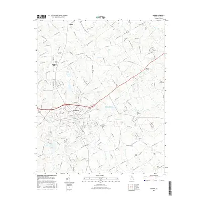 2017 Map of Monroe, 2017 Print